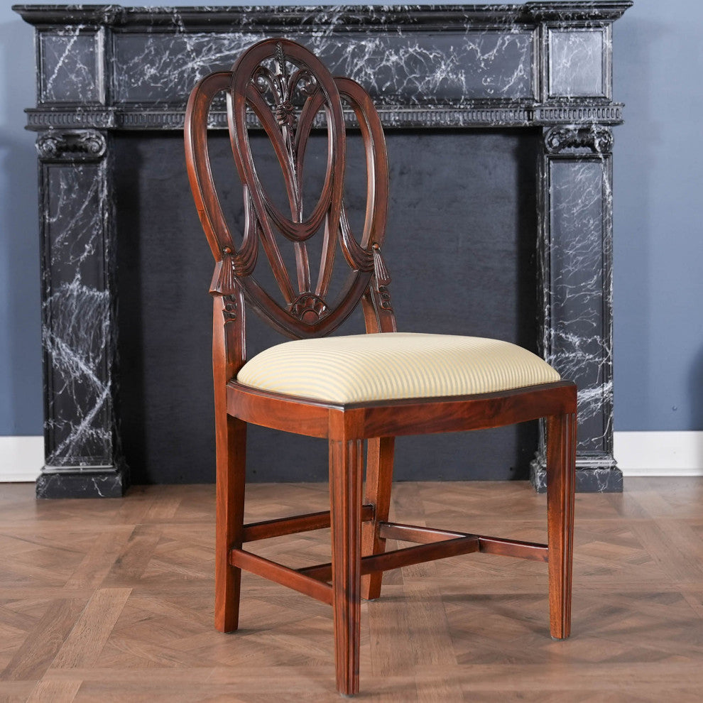 Mahogany Sweet Heart Side Chair