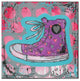 Jennifer Mccully ''Sneaker'' Canvas Art, 18"x18"
