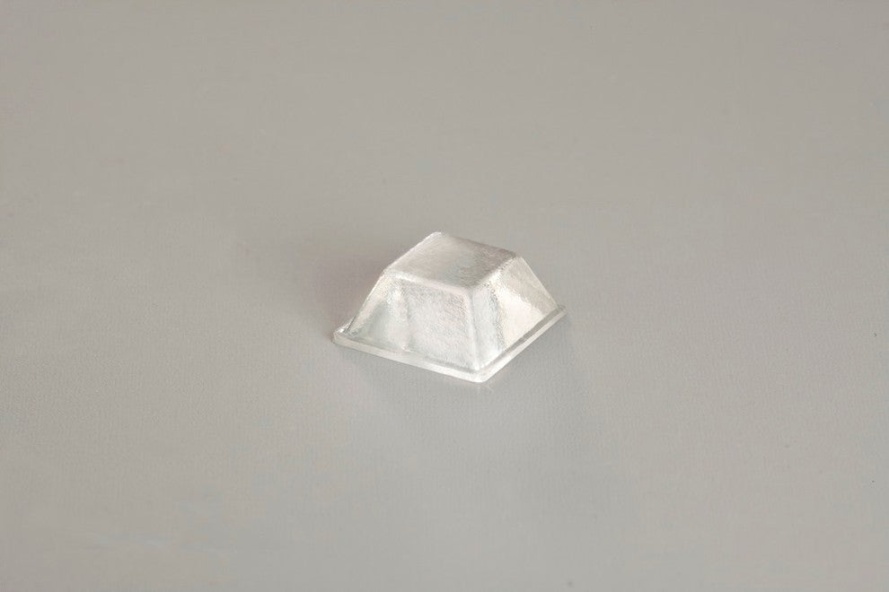 Square Adhesive Cabinet & Furniture Rubber Pads-BS03 .500"x.230"-200pcs, Clear