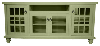 80" Rustic Entertainment Console, Summer Sage