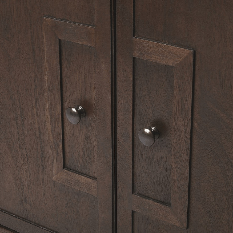 Imperial Coffee Console Cabinet