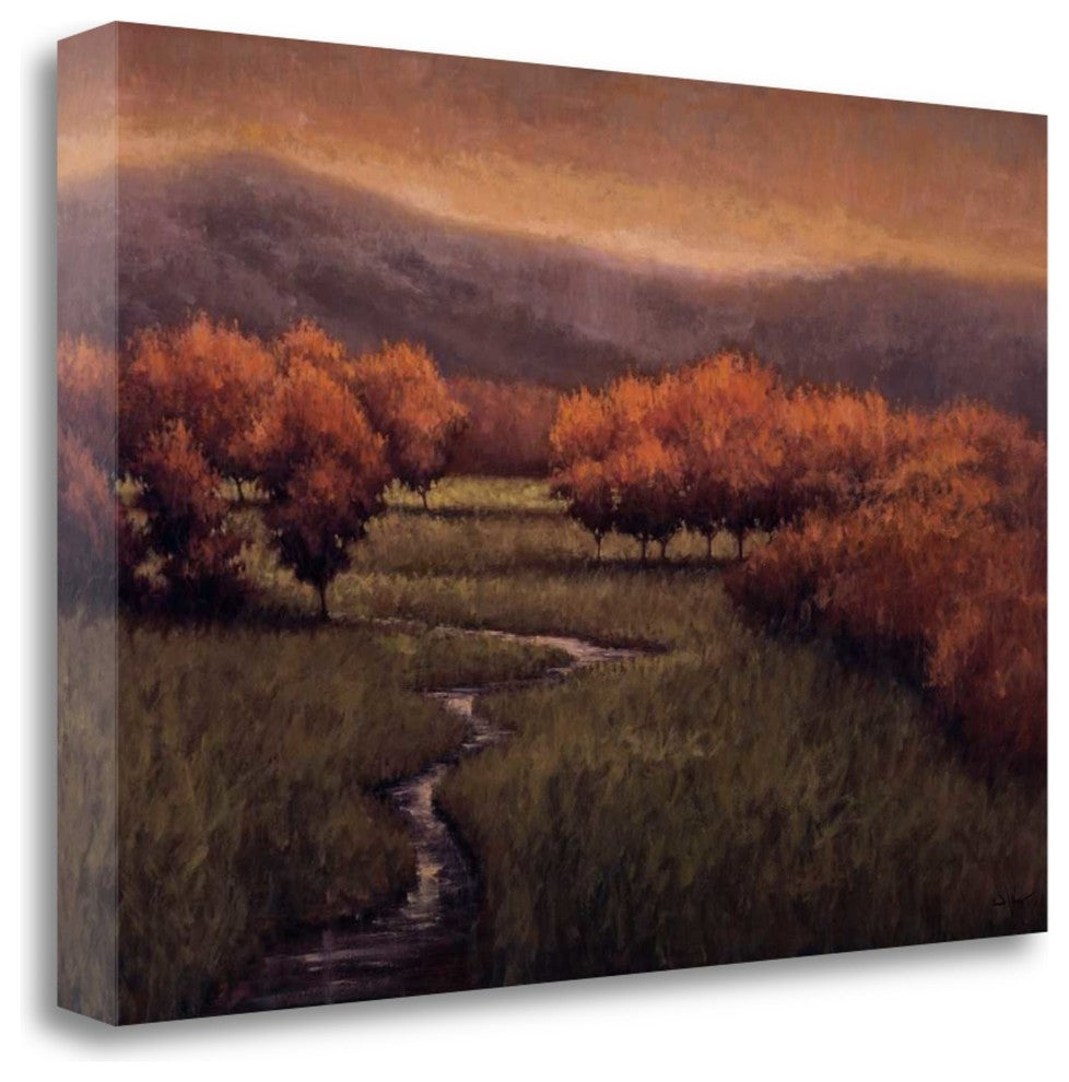 "Morning Fescue" By Simon Winegar, Giclee Print on Gallery Wrap Canvas