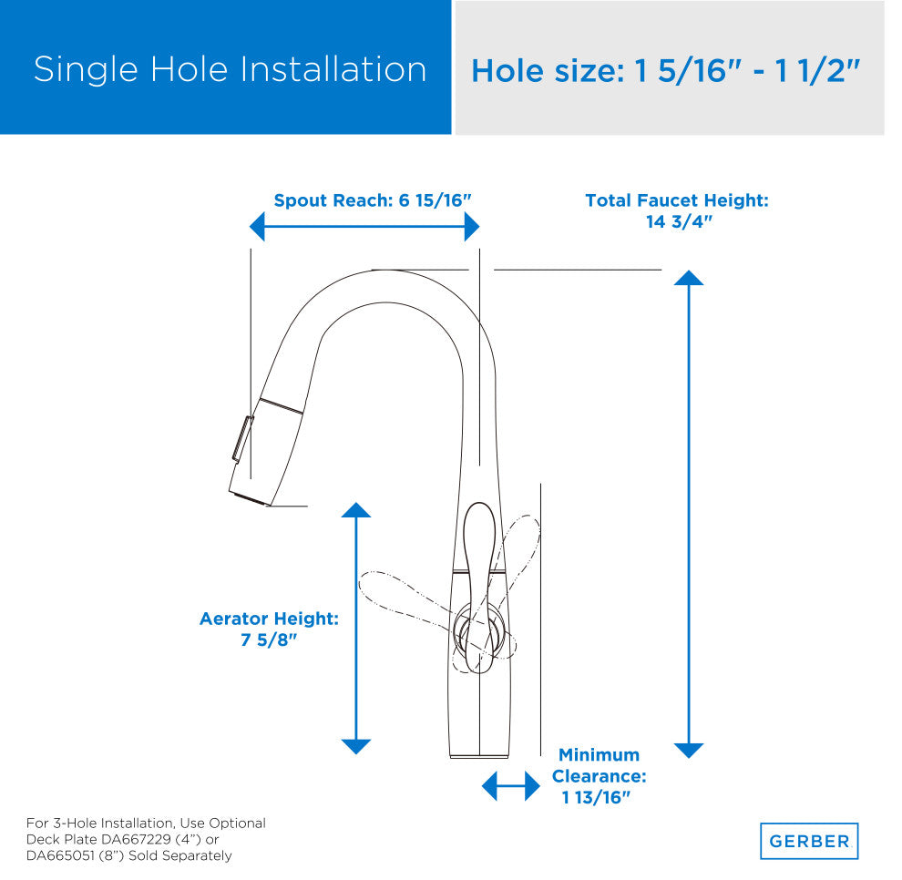 Selene Single Handle Pull-Down Prep Faucet Chrome, Satin Black