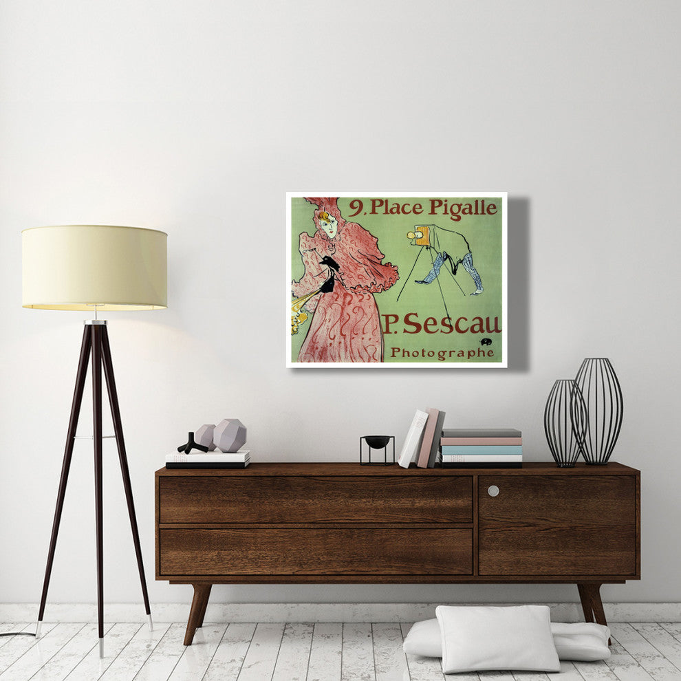 "Caudieux" Digital Paper Print by Henri Toulouse-Lautrec, 42"x31"