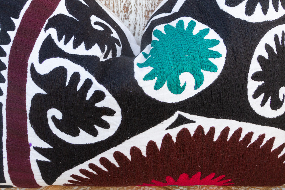 Zara Gul Suzani Lumbar Pillow