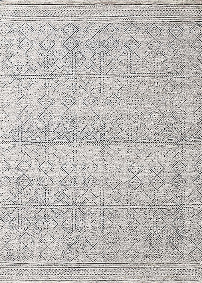 Ahgly Company Indoor Rectangle Mid-Century Modern Area Rugs, 2' x 5'
