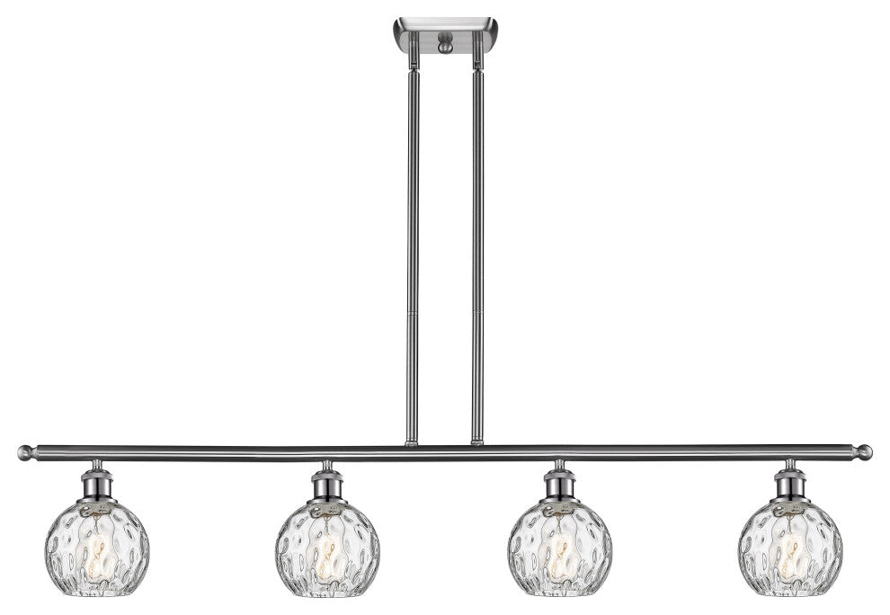 Innovations 516-4I-SN-G1215-6-LED 4 Light Island Light, Brushed Satin Nickel