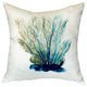 Blue Coral No Cord Pillow - Set of Two 18x18