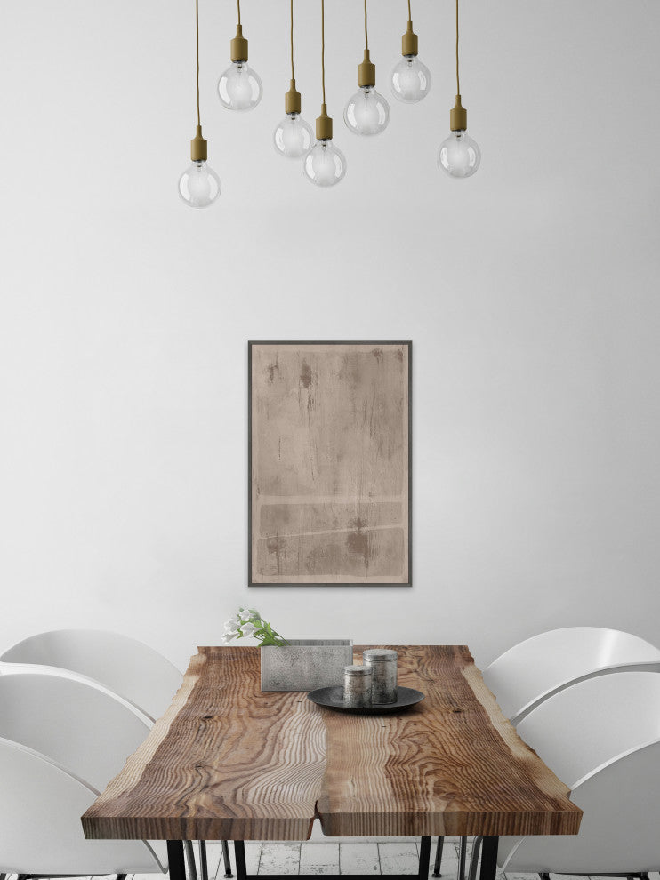 "Equal Passion" Floater Framed Painting Print on Canvas, 20x30