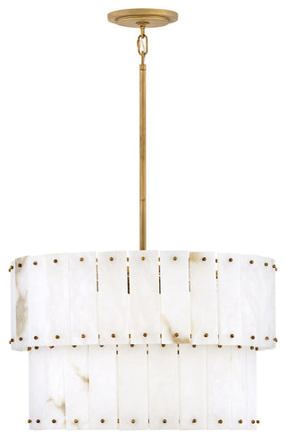 Fredrick Ramond Simone Medium Convertible Chandelier, Burnished Gold