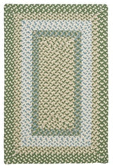 Montego MG19 Lily Pad Green Indoor/Outdoor Area Rug, Rectangular 2'x12'