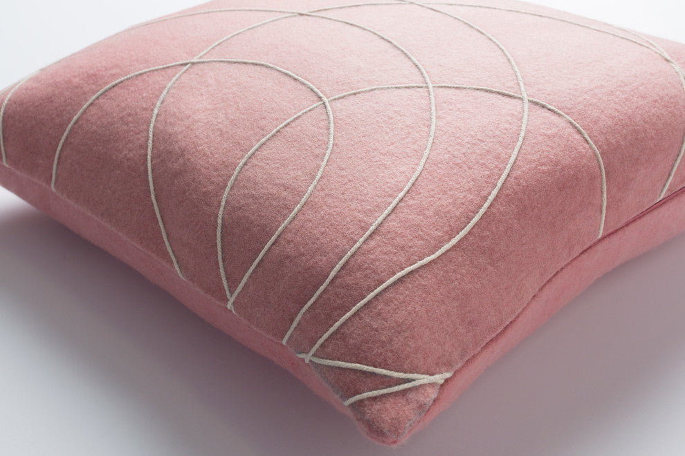 Solid Bold Pillow 22x22x5, Down Fill