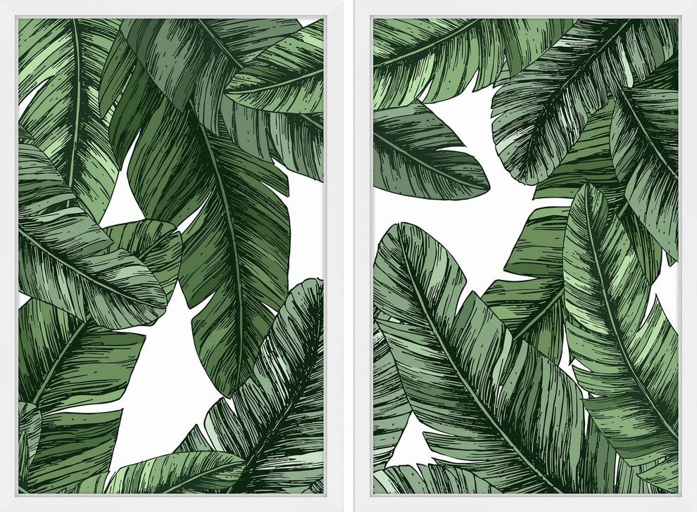 Fort Lauderdale Diptych, 48x36