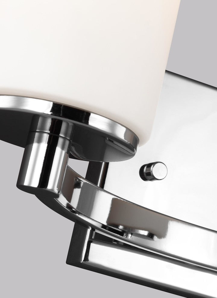 Generation Lighting Lighting 2-Light Wall/Bath, Chrome