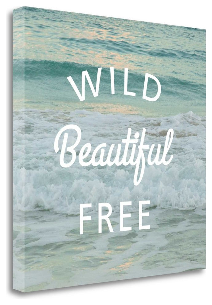 "Sea Inspiration V V2" By Sue Schlabach, Giclee Print on Gallery Wrap Canvas