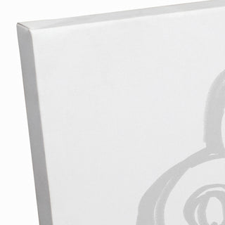Double Clouds Light Grey 20x16 Canvas Wall Art