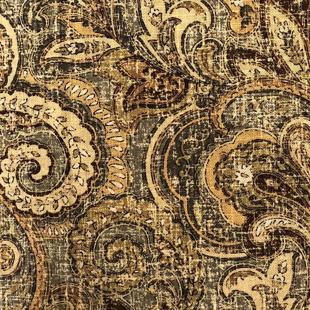 Cypress Field Brown Luxury Throw Pillow, 24"x24"