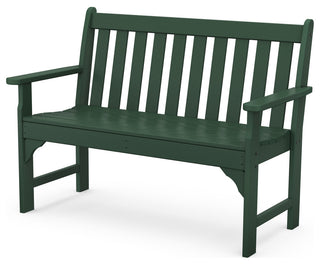 Polywood Vineyard 48" Bench, Green