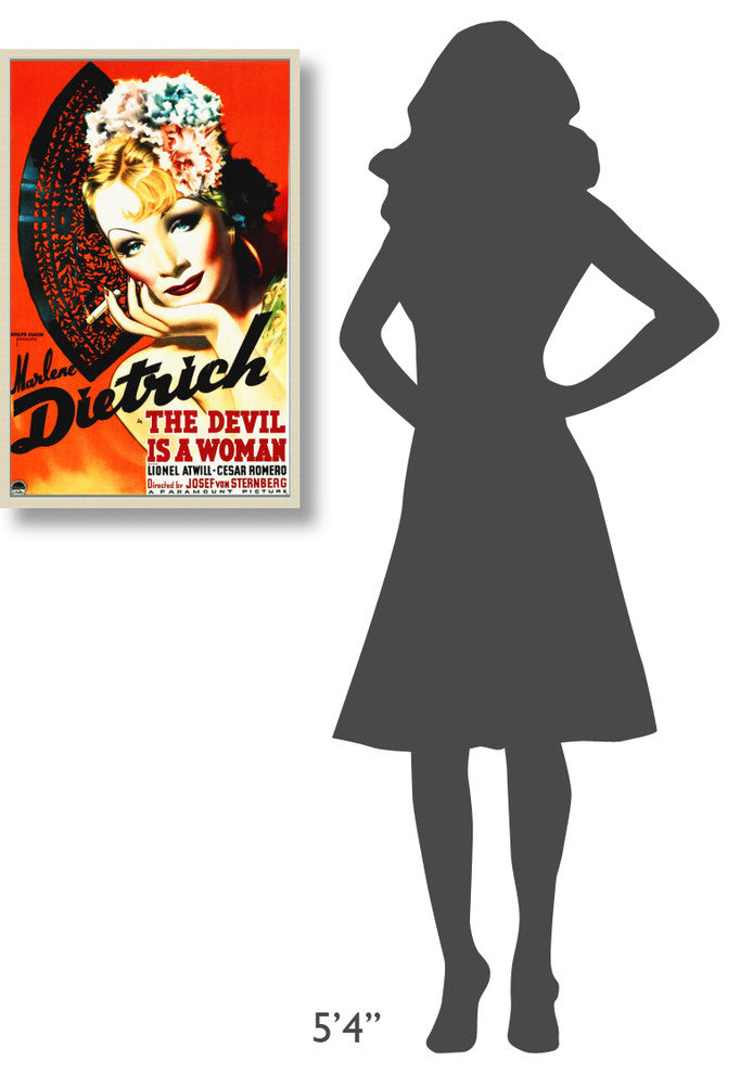 "The Devil Is A Woman" Canvas by Hollywood Photo Archive, 20x30"