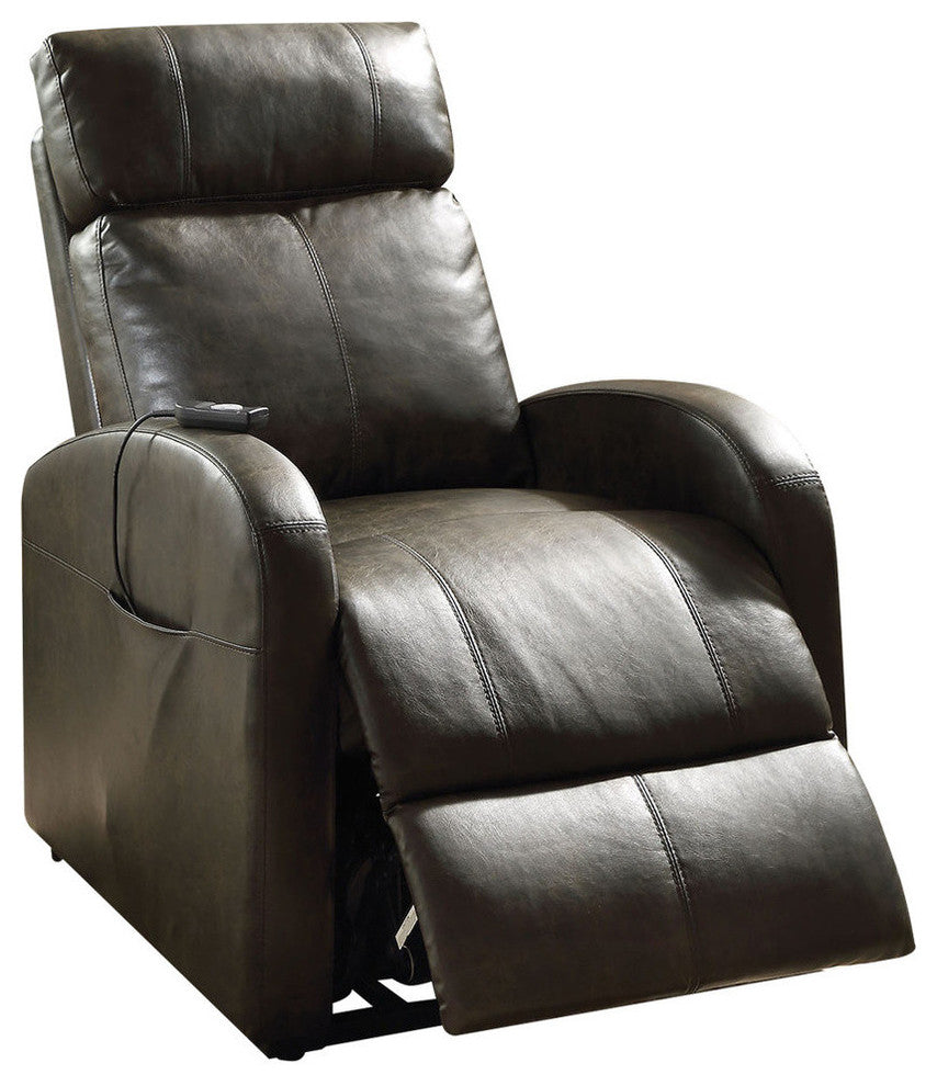 Ricardo Recliner with Power Lift, Dark Gray