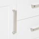 Ariel Bayhill 48" Single Rectangle Sink Bathroom Vanity, Carrara Quartz