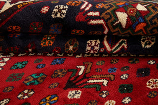 Abadeh Oriental Traditional Hand-Knotted Persian Area Rug, Blue, 9'4"x5'10