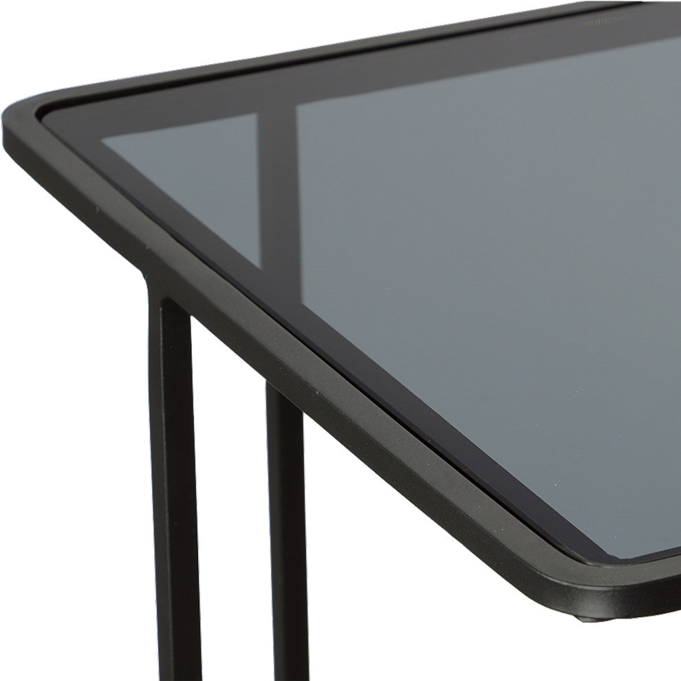 Uttermost 22916 Cadmus Black Accent Table