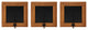 Jeran Wall Mounted Wood Chalkboards 3 Piece Set