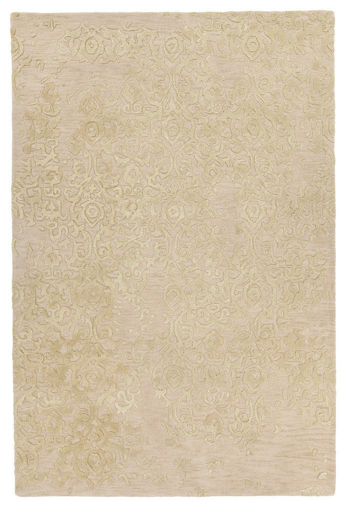 Xia Hand Tufted Rectangle Area Rug, 5' x 7'1/2", Gray