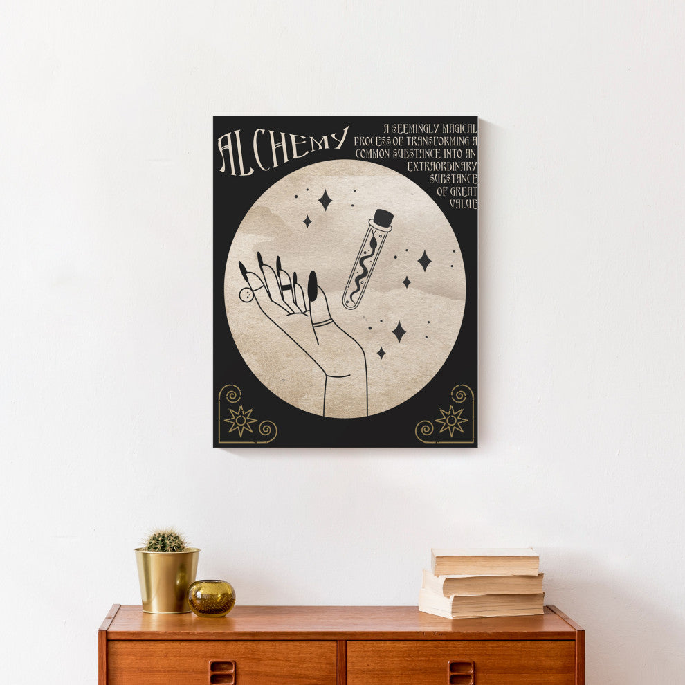 Alchemy Hand Potion 8 16"x20" Canvas Wall Art