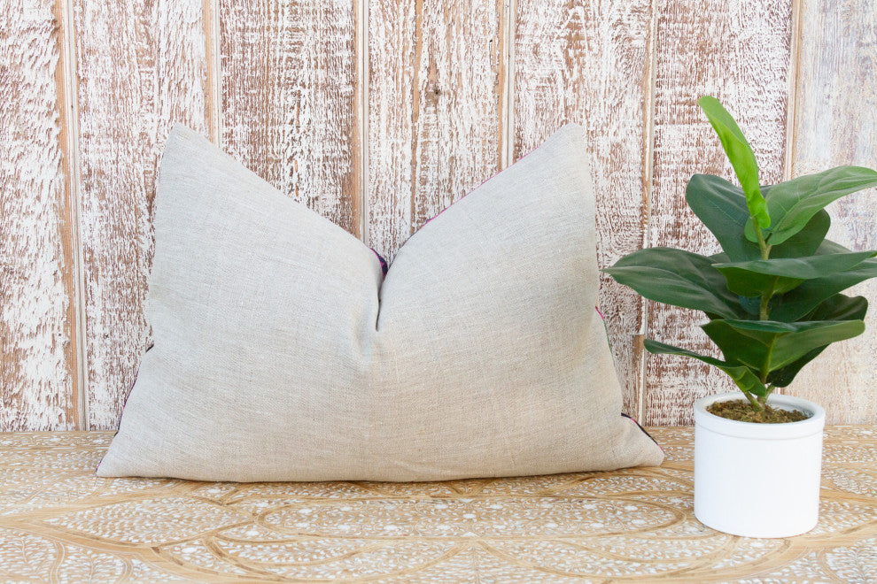 Guli Nurata Suzani Lumbar Pillow