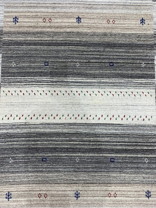 Multi-Colored Transitional Modern Gabbeh Area Rug