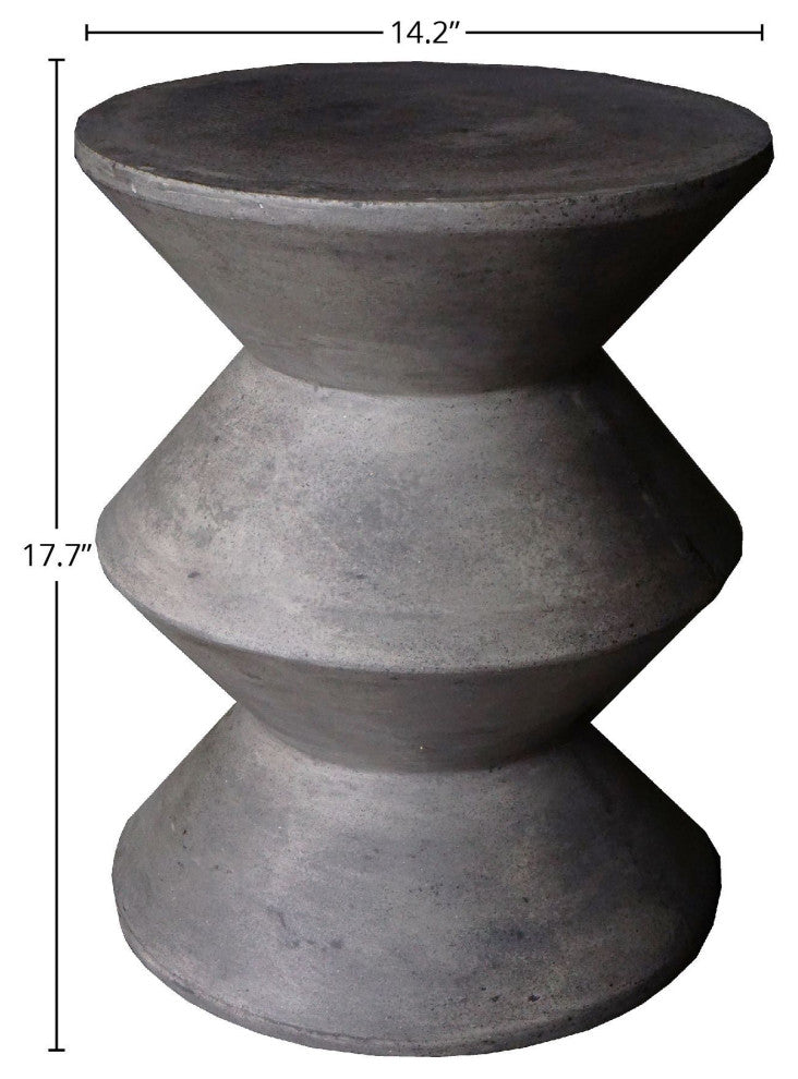 Concrete Inverted Side Table