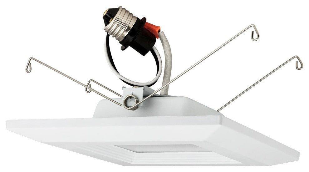 6 Pack Sunlite 15 Watt Led Retrofit Downlight, Dimmable, Medium Base, Cool White