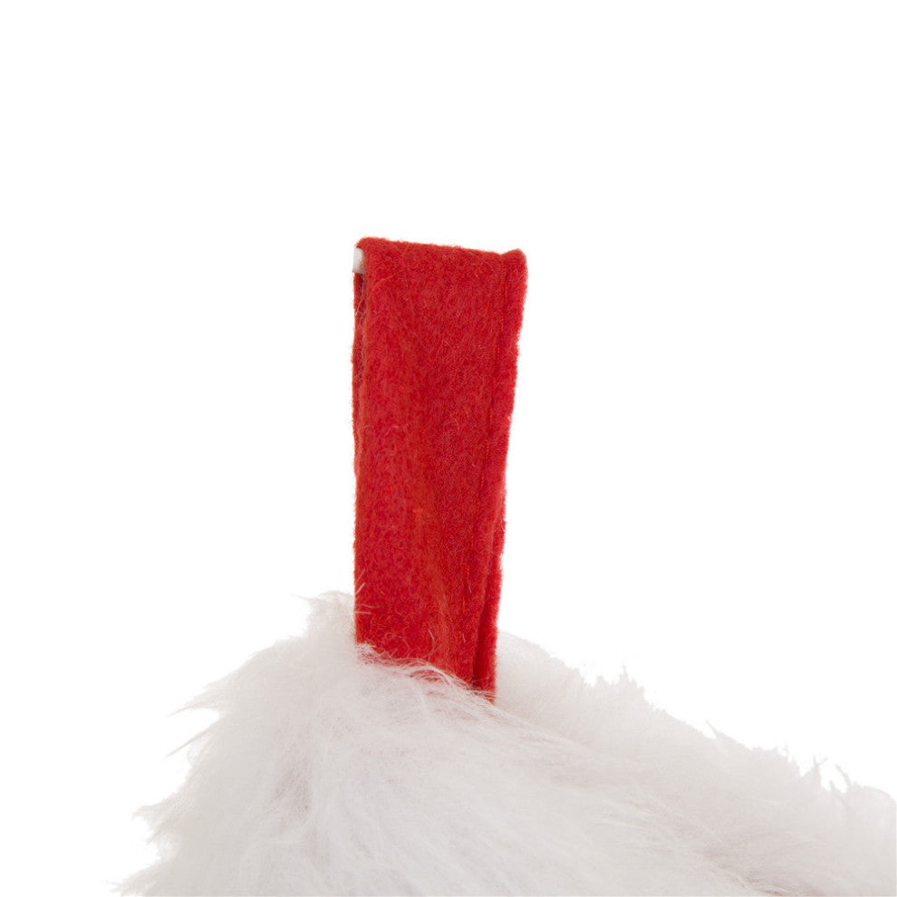 2pk 20.00''L Knitted Stocking WithFaux Fur Cuff