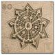 'Map of Palma Nuova, 1704' Canvas Art