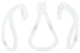 Letizia Clear Glass Lamp Part