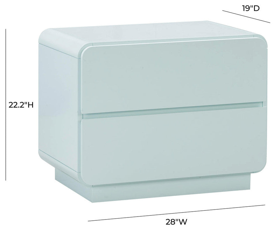 Sagura Nightstand, Blue