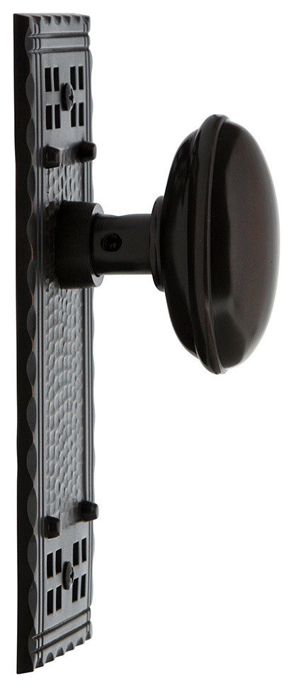Craftsman Plate Double Dummy Homestead Door Knob
