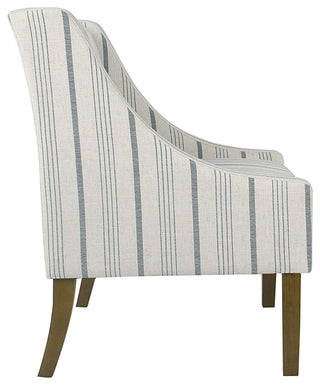 Classic Accent Chair, Blue