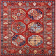 Ahgly Company Indoor Square Mid-Century Modern Area Rugs, 4' Square