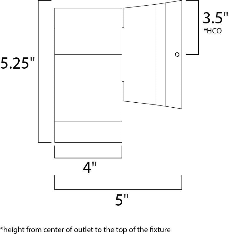 Lightray 1-Light LED Wall Sconce