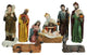 11-Piece Multicolor Religious Christmas Nativity Figurine Set, 49"
