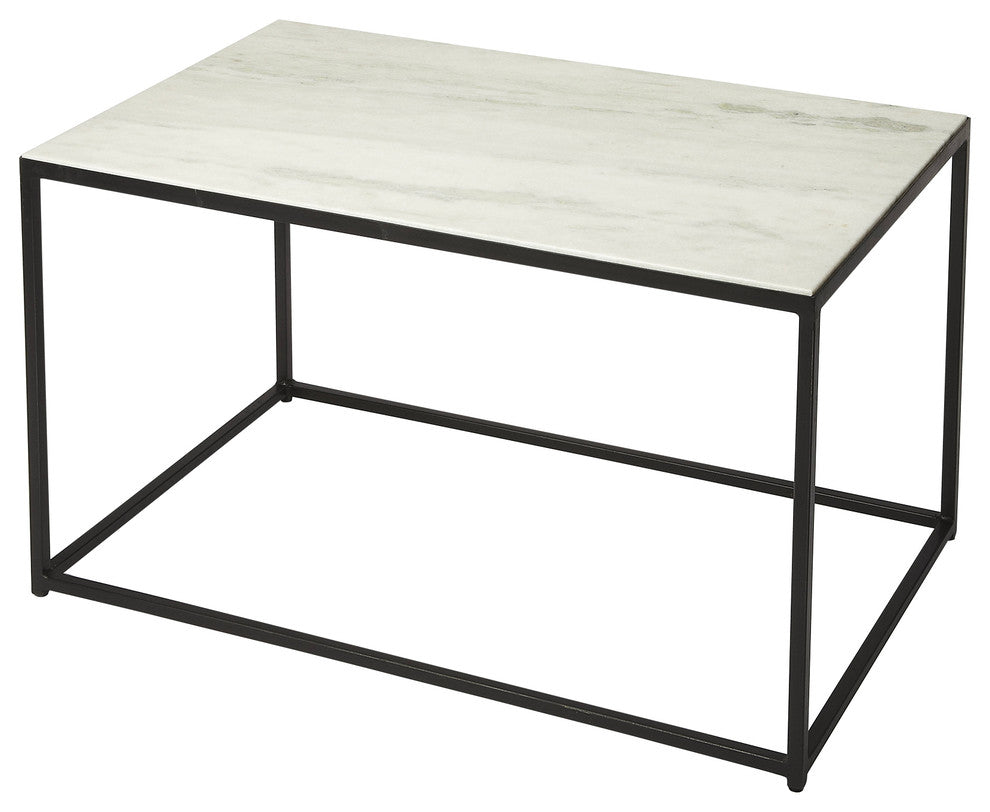 Butler Phinney Marble & Metal Coffee Table
