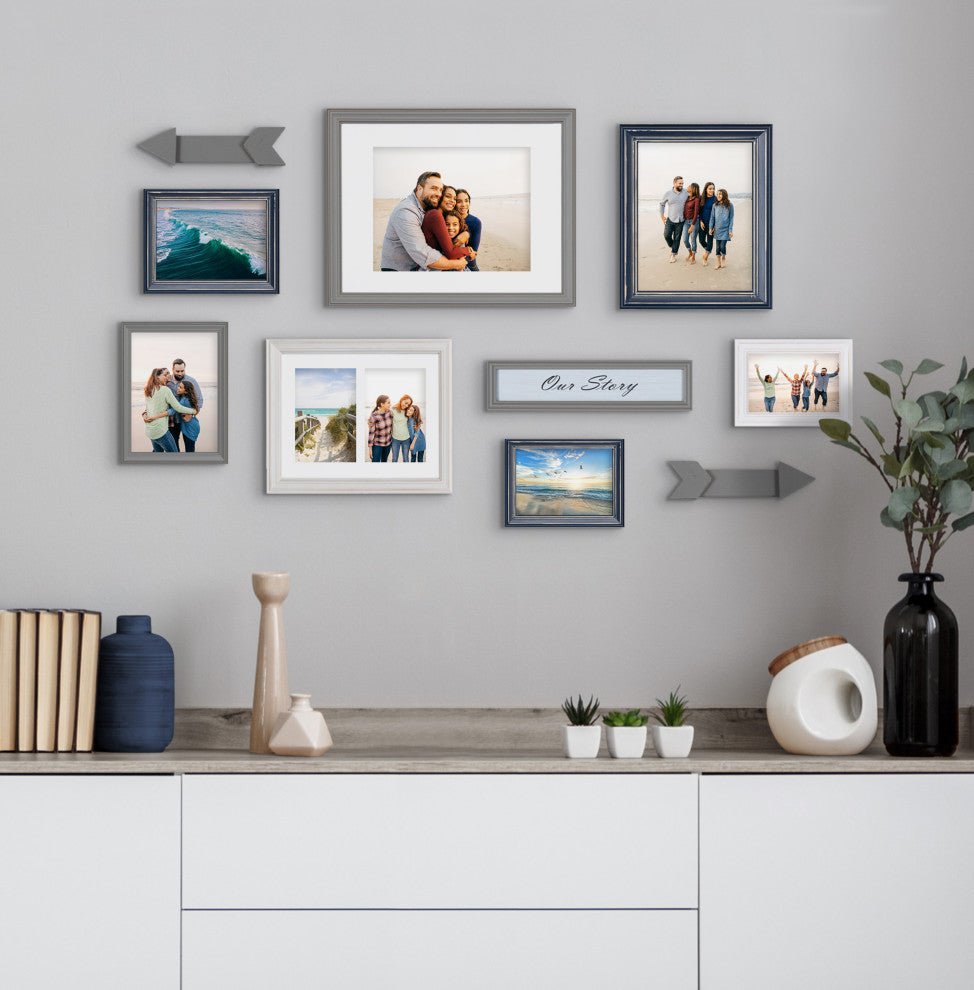Bordeaux Expression Wall Picture Frame Set, Multi