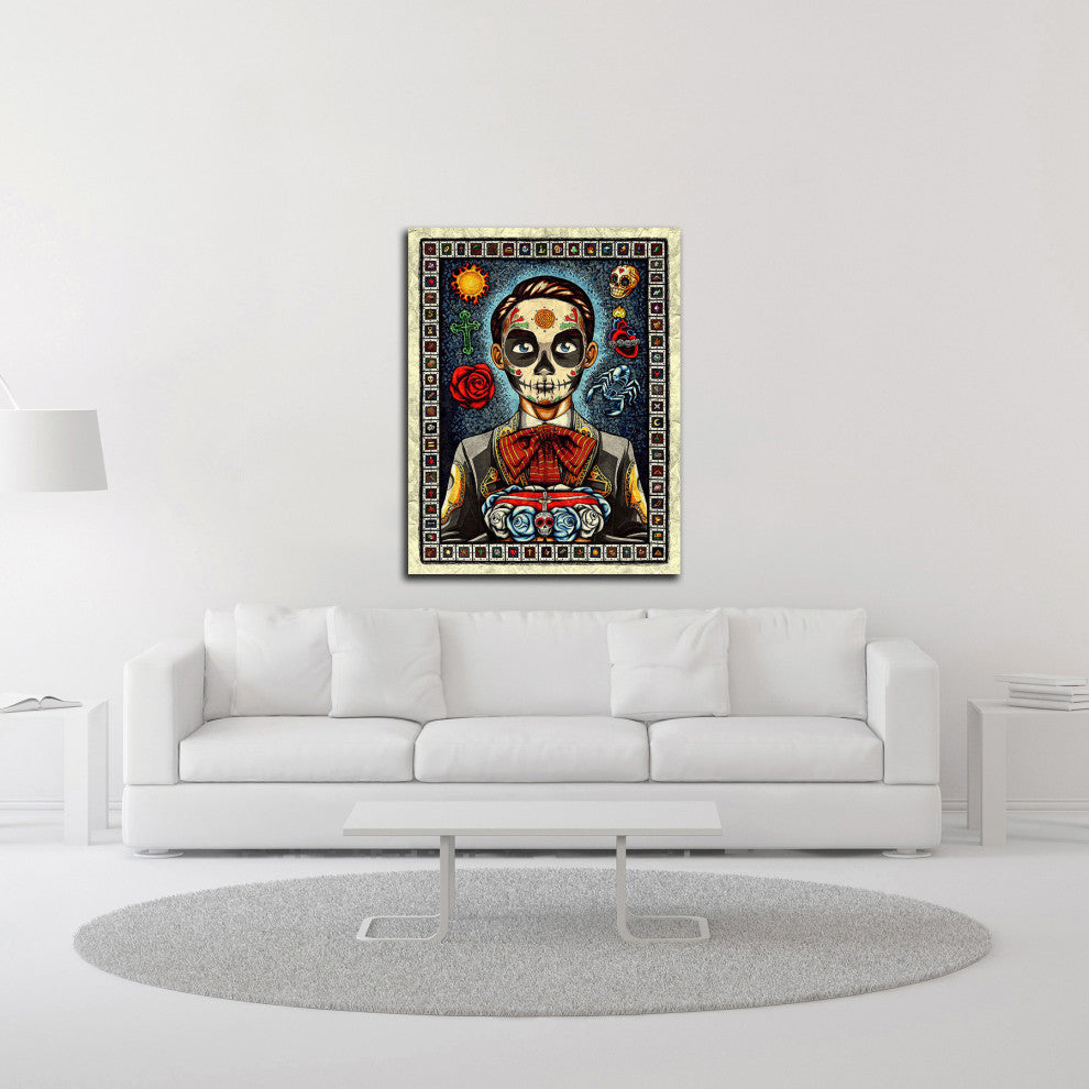 "Muerto" by Nicholas Ivins, Print on Canvas, 12"x16"