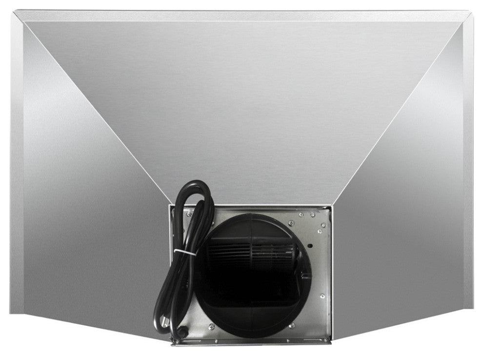 Cavaliere 30" Wall Mounted Range Hood 400 CFM Brushed Stainless Steel LED