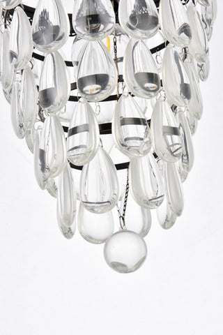 Riley 9" Pendant, Black