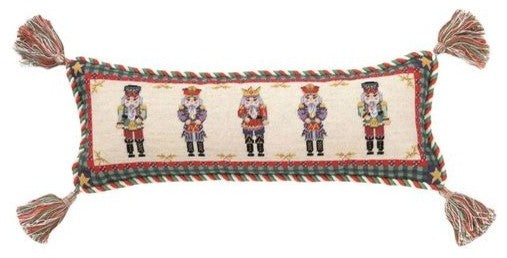 Nutcracker Needle Point Pillow