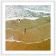 "In The Tide" Framed Print by Karolis Janulis